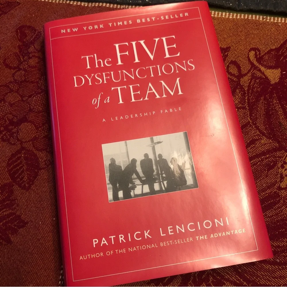 Five Dysfunctions of a Team : A Leadership Fable, 20th Anniversary Edition by...